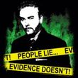 Ladies CSI: Crime Scene Investigation T-shirt - People Lie Black Tee