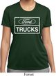 Ladies Distressed Ford Trucks Moisture Wicking Shirt