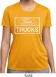 Ladies Distressed Ford Trucks Moisture Wicking Shirt