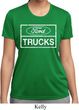 Ladies Distressed Ford Trucks Moisture Wicking Shirt