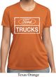 Ladies Distressed Ford Trucks Moisture Wicking Shirt