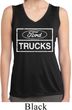 Ladies Distressed Ford Trucks Sleeveless Moisture Wicking Shirt