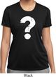 Ladies Distressed Question Moisture Wicking Shirt