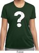 Ladies Distressed Question Moisture Wicking Shirt