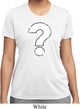 Ladies Distressed Question Moisture Wicking Shirt
