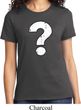Ladies Distressed Question Shirt