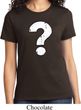 Ladies Distressed Question Shirt
