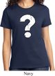 Ladies Distressed Question Shirt