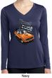 Ladies Dodge 1970 Plymouth Hemi Cuda Dry Wicking Long Sleeve Shirt