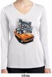 Ladies Dodge 1970 Plymouth Hemi Cuda Dry Wicking Long Sleeve Shirt