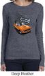 Ladies Dodge 1970 Plymouth Hemi Cuda Long Sleeve Shirt