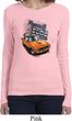 Ladies Dodge 1970 Plymouth Hemi Cuda Long Sleeve Shirt