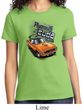 Ladies Dodge 1970 Plymouth Hemi Cuda Shirt