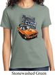 Ladies Dodge 1970 Plymouth Hemi Cuda Shirt