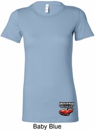 Ladies Dodge American Made Muscle Bottom Print Longer Length Shirt