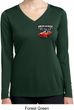 Ladies Dodge American Made Muscle Pocket Print Dry Wicking Long Sleeve