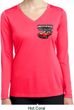 Ladies Dodge American Made Muscle Pocket Print Dry Wicking Long Sleeve