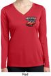 Ladies Dodge American Made Muscle Pocket Print Dry Wicking Long Sleeve