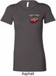 Ladies Dodge American Made Muscle Pocket Print Longer Length Shirt