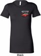 Ladies Dodge American Made Muscle Pocket Print Longer Length Shirt