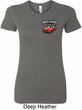 Ladies Dodge American Made Muscle Pocket Print Longer Length Shirt