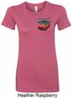 Ladies Dodge American Made Muscle Pocket Print Longer Length Shirt