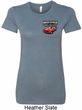 Ladies Dodge American Made Muscle Pocket Print Longer Length Shirt