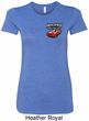 Ladies Dodge American Made Muscle Pocket Print Longer Length Shirt
