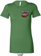 Ladies Dodge American Made Muscle Pocket Print Longer Length Shirt
