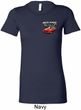 Ladies Dodge American Made Muscle Pocket Print Longer Length Shirt