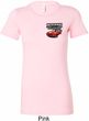 Ladies Dodge American Made Muscle Pocket Print Longer Length Shirt