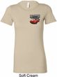 Ladies Dodge American Made Muscle Pocket Print Longer Length Shirt