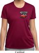 Ladies Dodge American Made Muscle Pocket Print Moisture Wicking Shirt