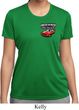 Ladies Dodge American Made Muscle Pocket Print Moisture Wicking Shirt
