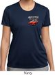 Ladies Dodge American Made Muscle Pocket Print Moisture Wicking Shirt