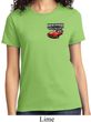Ladies Dodge American Made Muscle Pocket Print Shirt