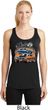 Ladies Dodge Blue and Orange Super Bee Dry Wicking Racerback