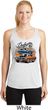 Ladies Dodge Blue and Orange Super Bee Dry Wicking Racerback