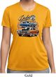 Ladies Dodge Blue and Orange Super Bee Dry Wicking T-shirt