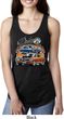 Ladies Dodge Blue and Orange Super Bee Ideal Racerback