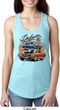 Ladies Dodge Blue and Orange Super Bee Ideal Racerback