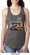 Ladies Dodge Blue and Orange Super Bee Ideal Racerback