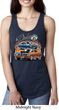 Ladies Dodge Blue and Orange Super Bee Ideal Racerback