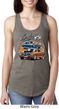 Ladies Dodge Blue and Orange Super Bee Ideal Racerback