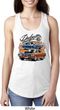 Ladies Dodge Blue and Orange Super Bee Ideal Racerback