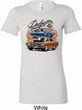 Ladies Dodge Blue and Orange Super Bee Longer Length Shirt