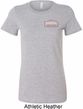 Ladies Dodge Brothers Pocket Print Longer Length Shirt