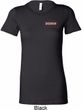 Ladies Dodge Brothers Pocket Print Longer Length Shirt