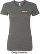 Ladies Dodge Brothers Pocket Print Longer Length Shirt