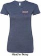 Ladies Dodge Brothers Pocket Print Longer Length Shirt